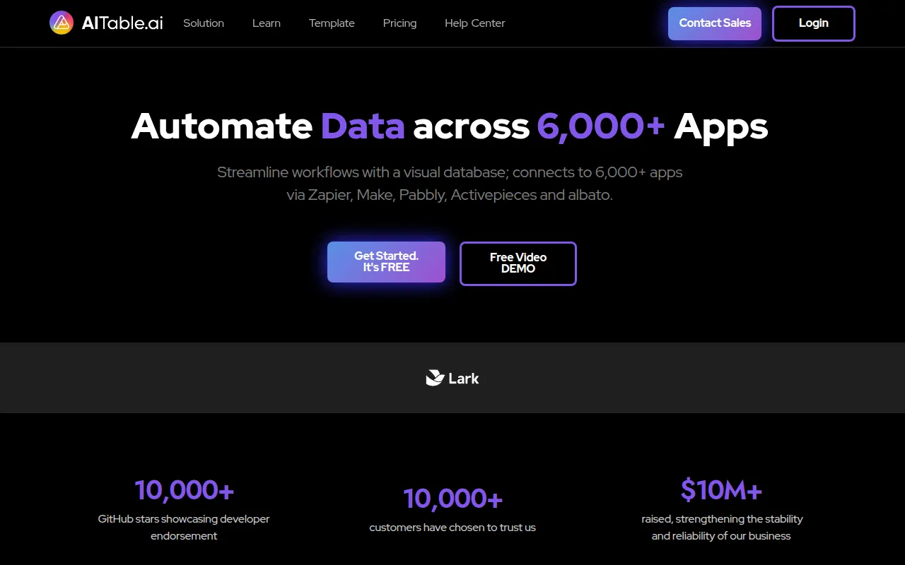 APITable screenshot