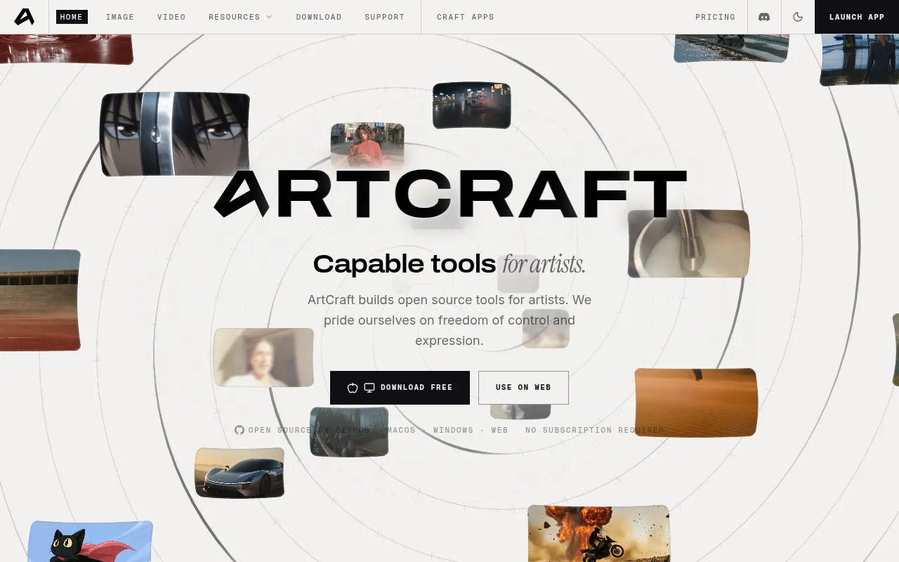 Artcraft screenshot