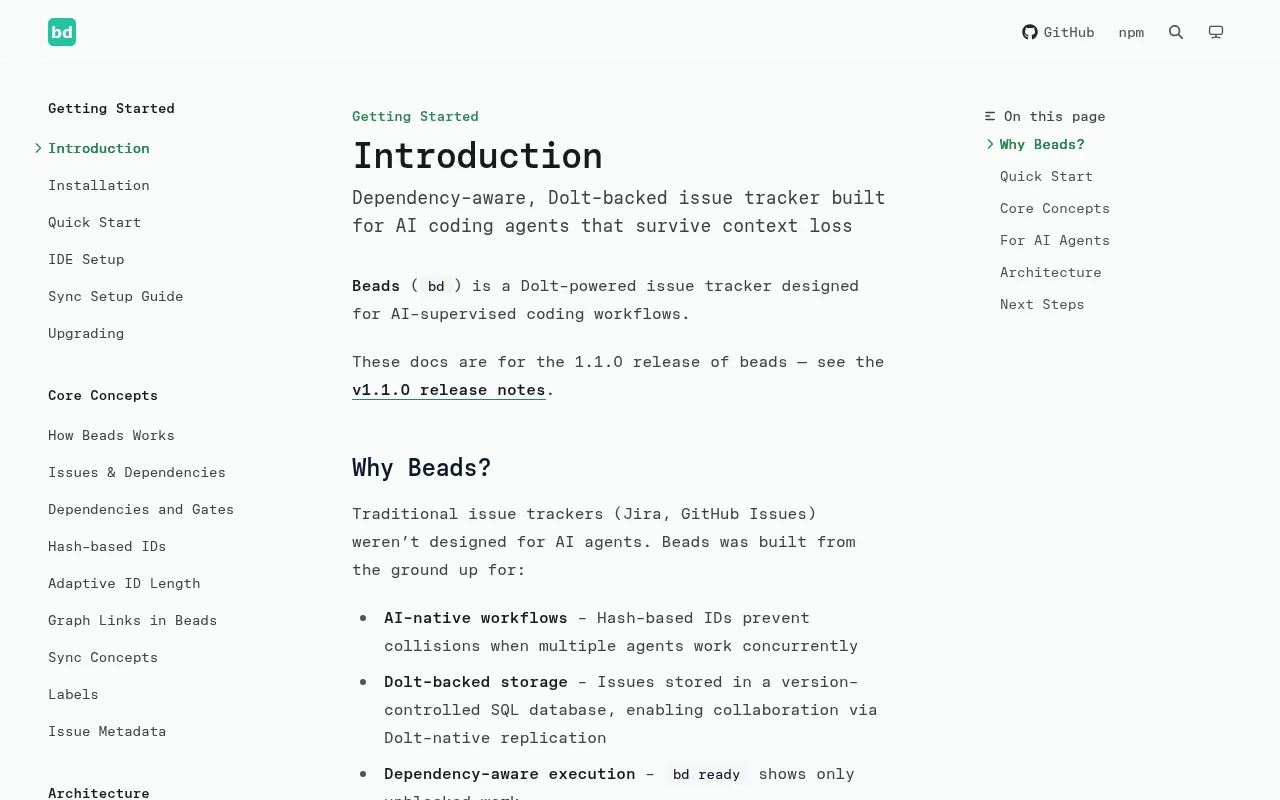 Beads screenshot
