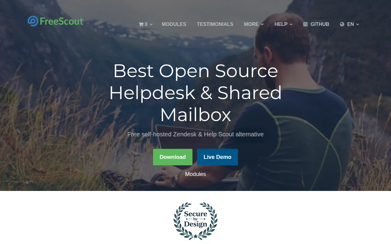 FreeScout screenshot