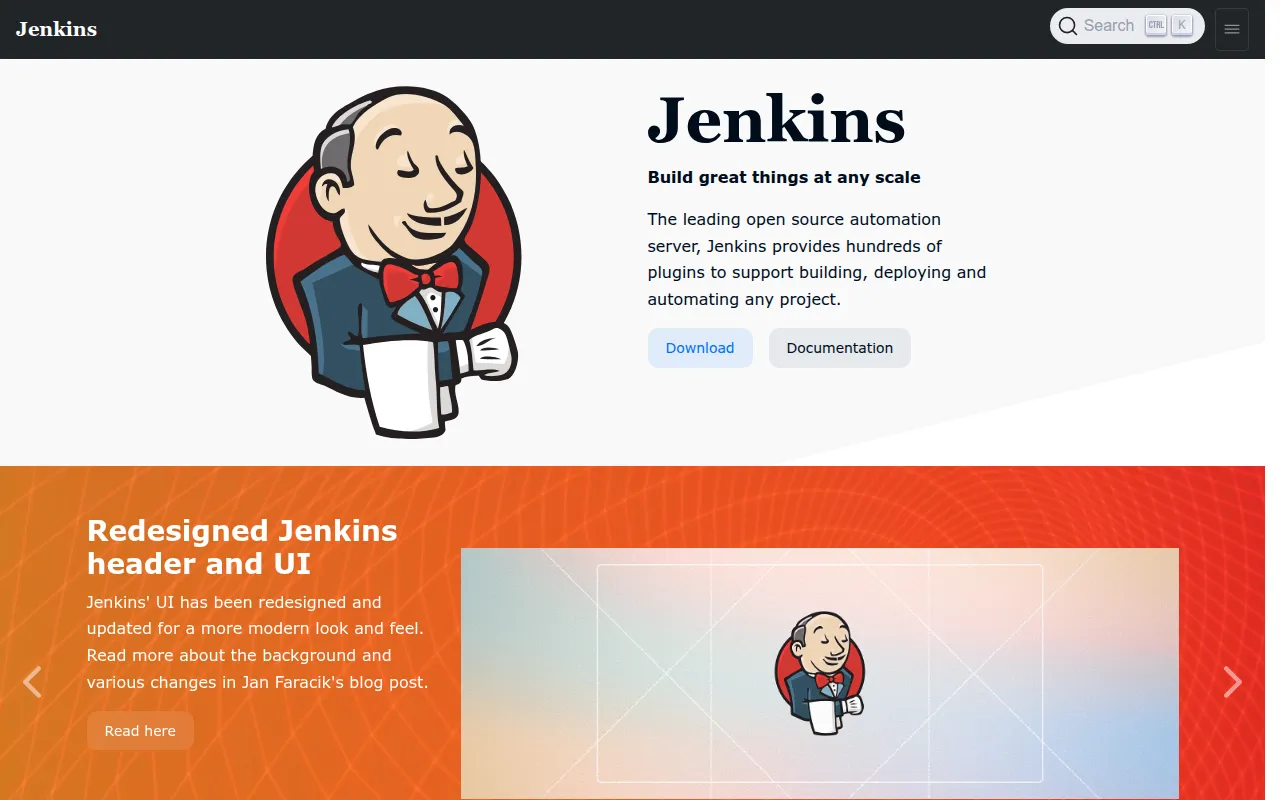 Jenkins screenshot