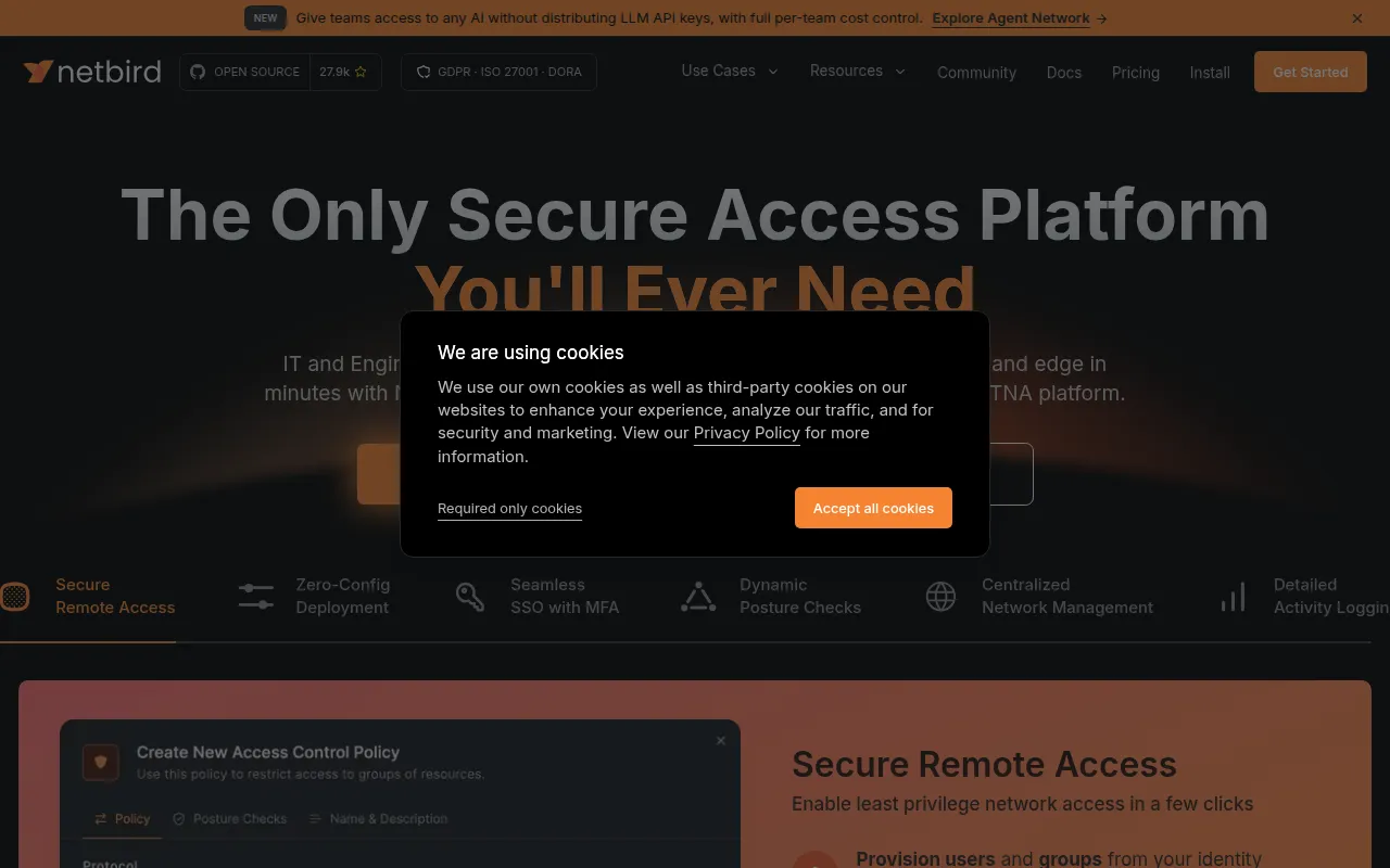 NetBird screenshot