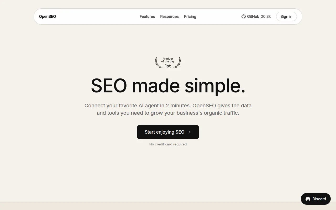 Open SEO screenshot