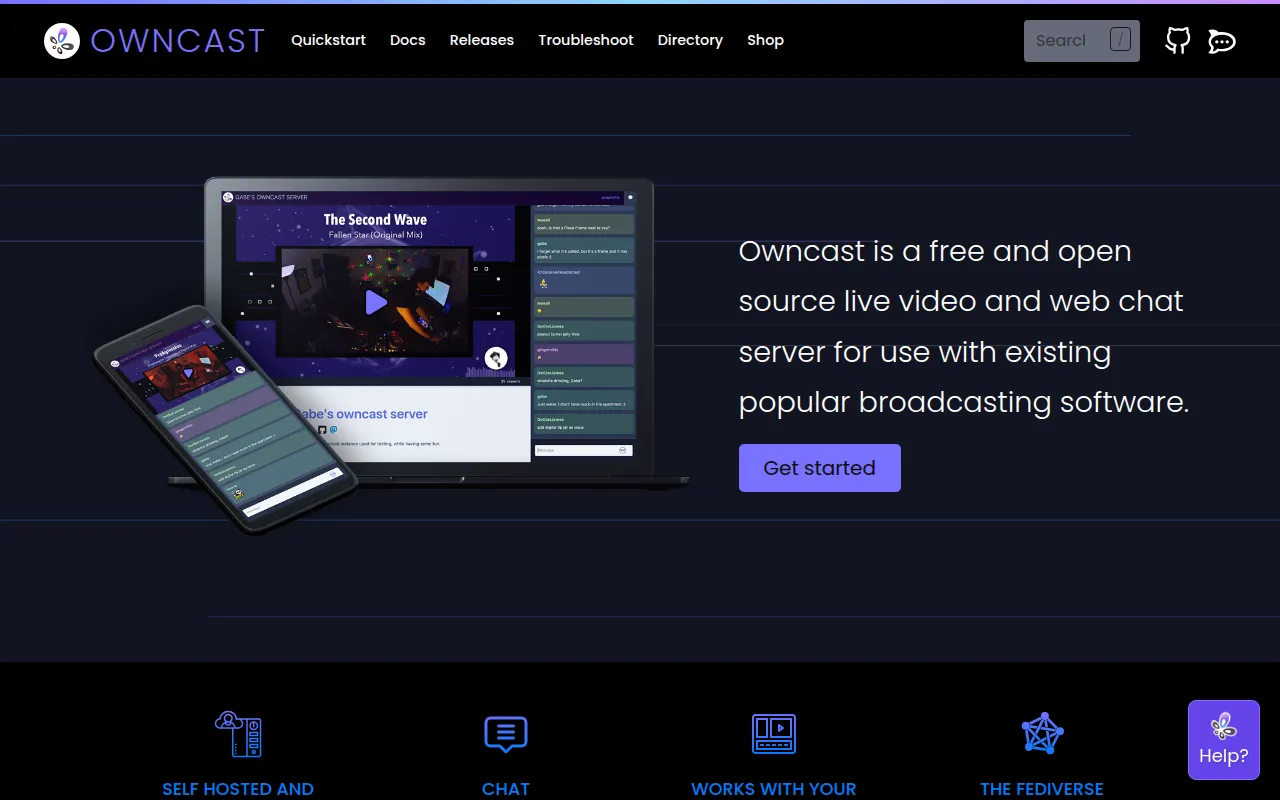 Owncast screenshot