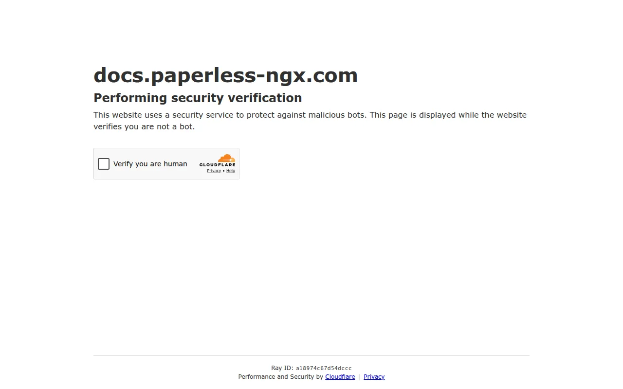 Paperless-ngx screenshot