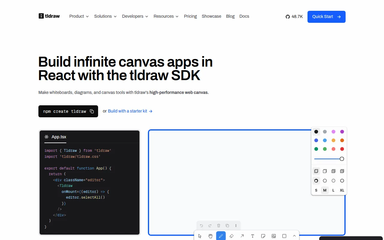 tldraw screenshot
