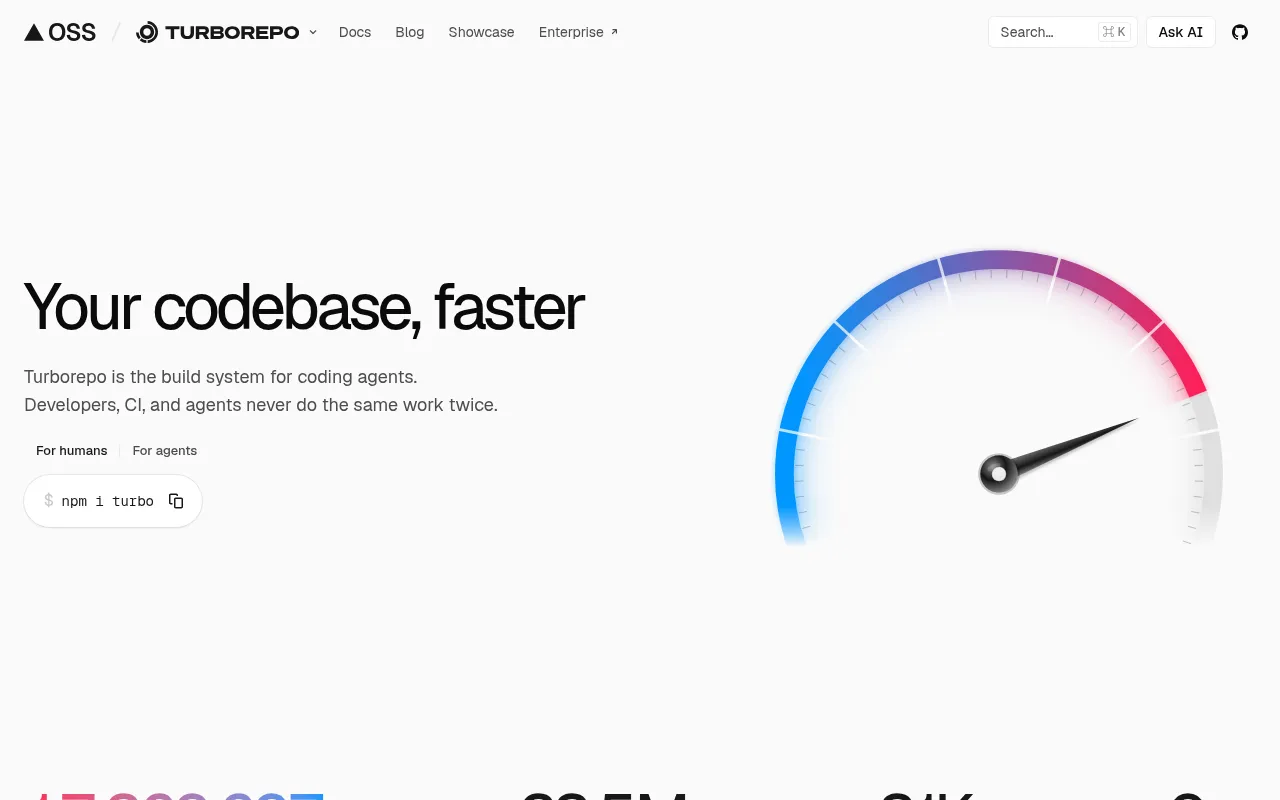 Turborepo screenshot